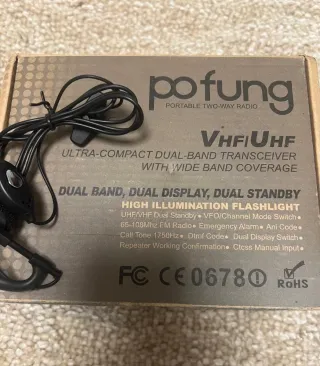 Pofung Walkie Talkie Dual Band