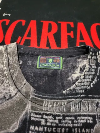 T-shirt Gymnasium Vintage Single Stitch Made in It