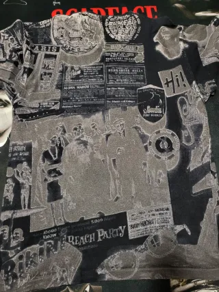 T-shirt Gymnasium Vintage Single Stitch Made in It