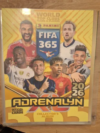 Álbum Panini FIFA 365 Adrenalyn 2026