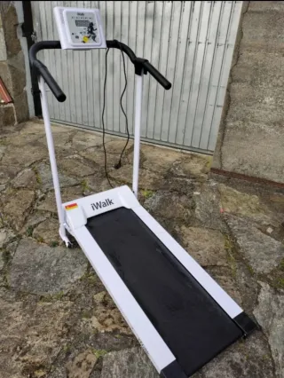 Cinta de andar iWalk eléctrica blanca