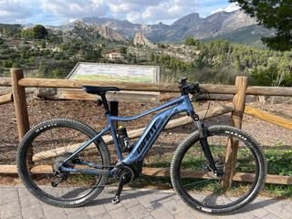 Bicicleta Eléctrica Azul Talon E
