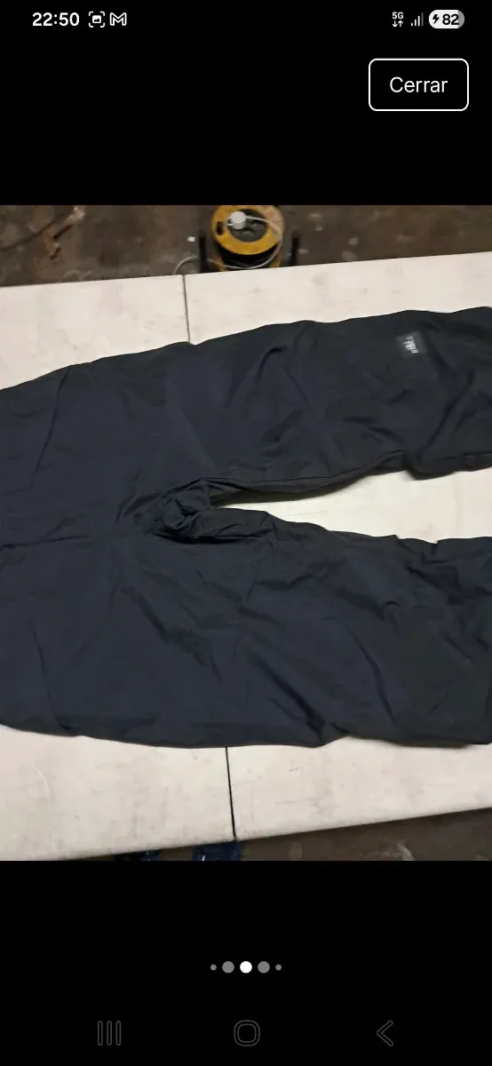 Pantalón de esquí negro Talla 16A