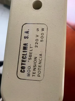 2 Radiadores Eléctricos COTECLIMA Beige