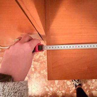 Armario, zapatero y cajonera de madera