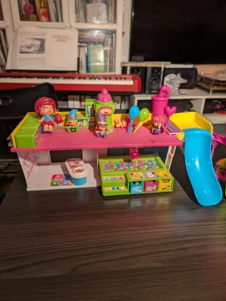 Parque de bolas Pinypon con figuras