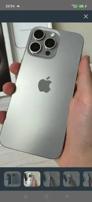 iPhone 15 Pro Max 256GB Plata