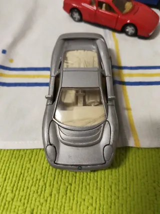 3 Coches Colección: Rojo, Azul y Plata