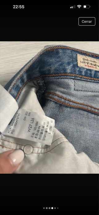 Levi's 501 Jeans Azules,