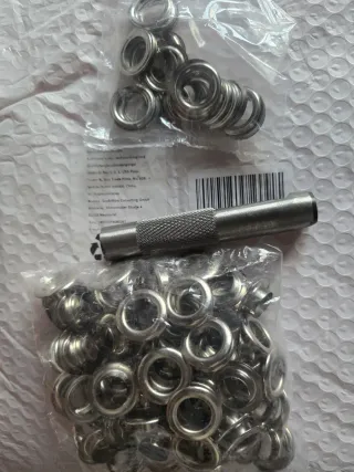 Set Anelli per Tende (Occhielli) + Punzonatrice Pr