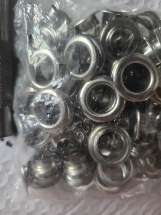 Set Anelli per Tende (Occhielli) + Punzonatrice Pr