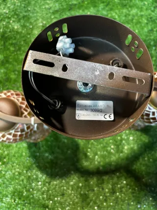 Lámpara plafón colgante cristal - Liquidación