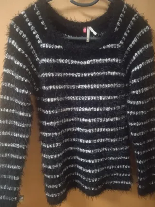 Jersey pelito suave rayas