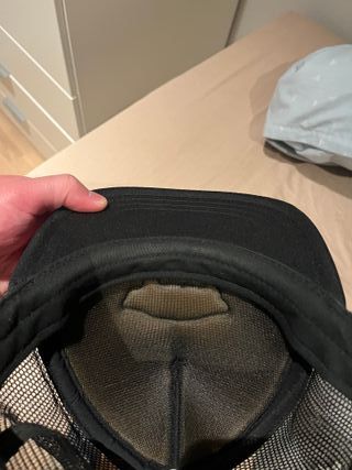 Gorra Vans Checkerboard Trucker Negra Gris