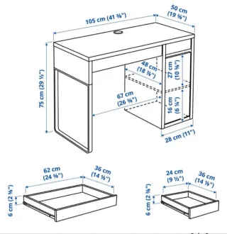 Escritorio Blanco IKEA