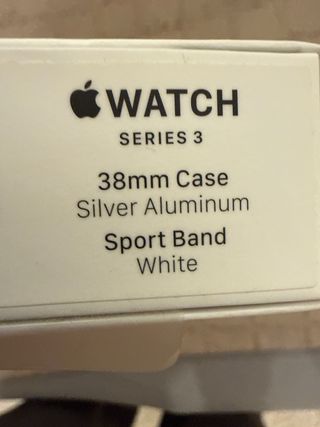 Apple Watch Series 3 Gris/Plata