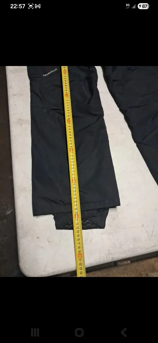 Pantalón de esquí Quechua Negro