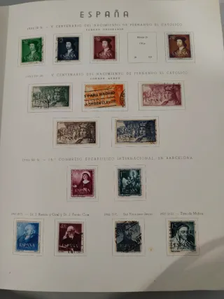 Álbum con Sellos de  España 1951-1975