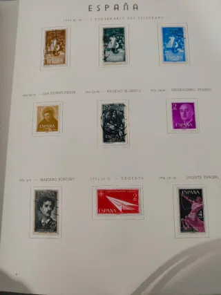 Álbum con Sellos de  España 1951-1975
