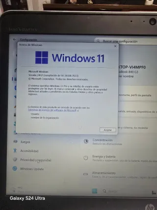 Portátil HP EliteBook 840 G3 Gris/Plata