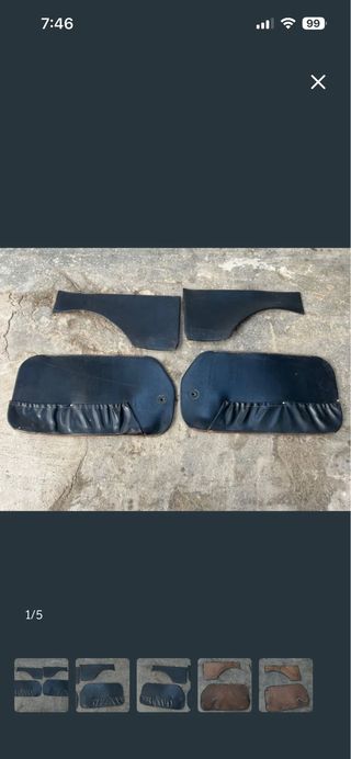 Seat 600 Tabica trasera y paneles