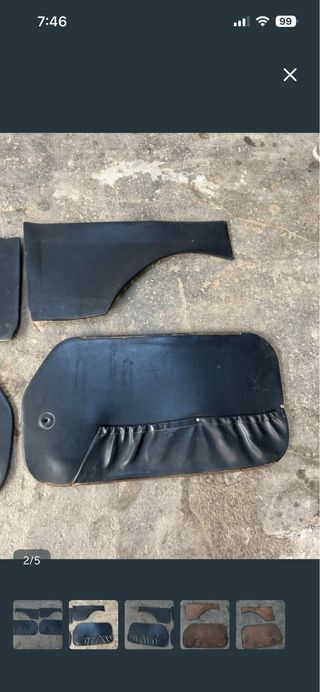 Seat 600 Tabica trasera y paneles