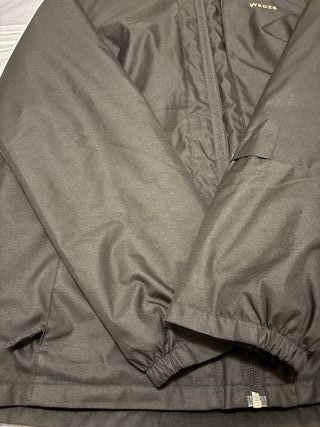 Chaqueta Impermeable Esquí Wedze Negra