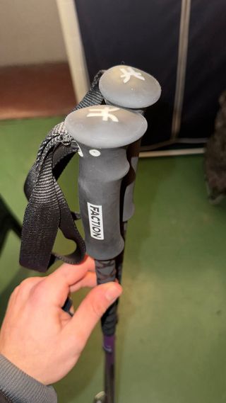 Bastones de esquí Freeride Faction Morados 130cm