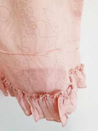 Top niña T4 rosa volantes Capt'n Tortue