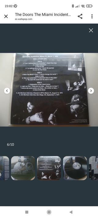 Vinilo The Doors The Miami Incident