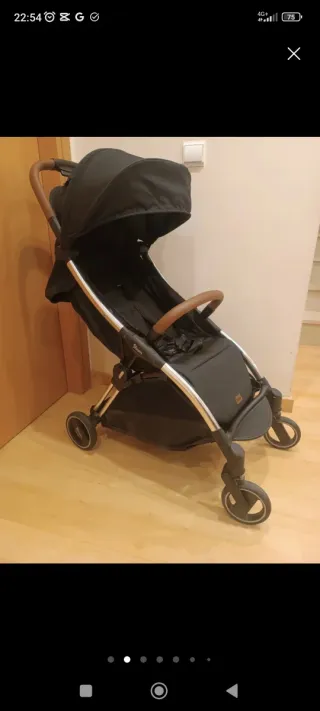 Silla de paseo Shom Mágical Flash Negra