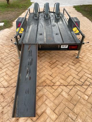 Remolque para 3 motos