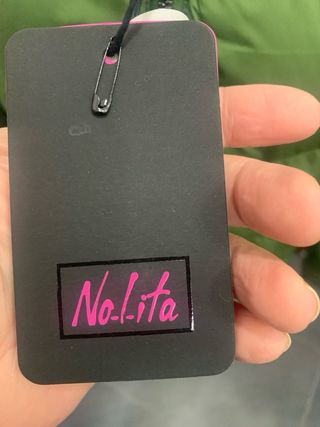 Piumino donna Nolita verde piuma caldo