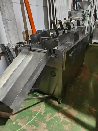 Freidora continua industrial acero inox