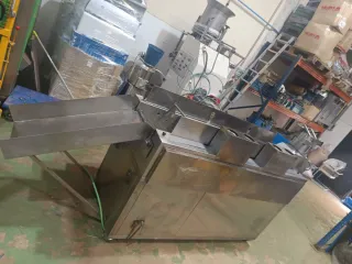 Freidora continua industrial acero inox