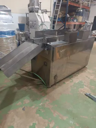 Freidora continua industrial acero inox