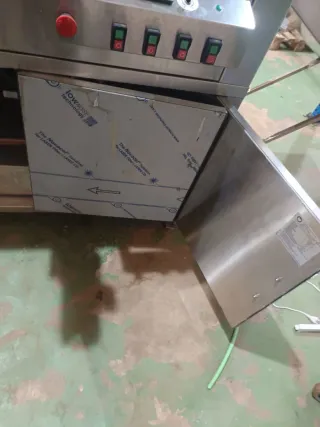 Freidora continua industrial acero inox