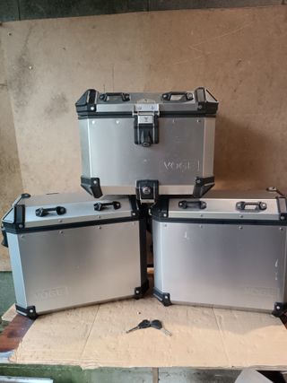 Maletas Voge 525 DSX 625 650 laterales aluminio