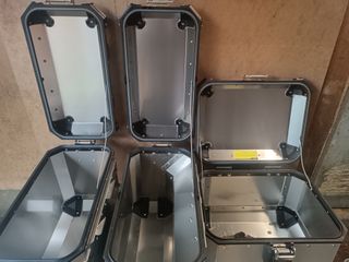 Maletas Voge 525 DSX 625 650 laterales aluminio