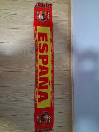 Bufanda España Roja y Amarilla