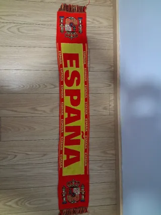 Bufanda España Roja y Amarilla