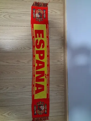 Bufanda España Roja y Amarilla