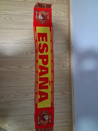 Bufanda España Roja y Amarilla