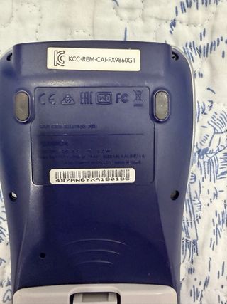 Calculadora Gráfica Casio fx-9860GII SD