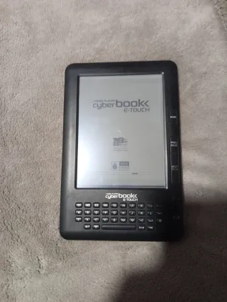 Cyberbook E-touch Lector eBook. Admite tarjeta SD