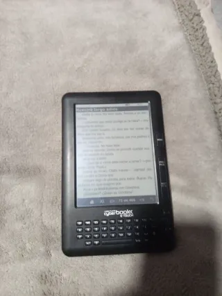 Cyberbook E-touch Lector eBook. Admite tarjeta SD