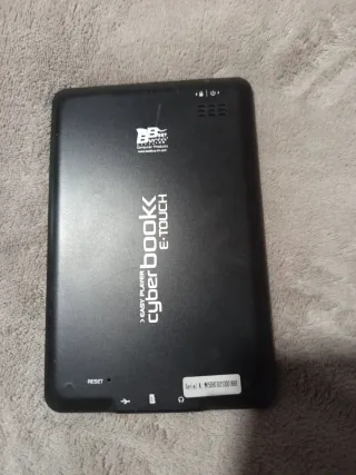 Cyberbook E-touch Lector eBook. Admite tarjeta SD