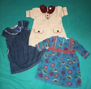 3 Vestidos Mayoral Babiné Gocco 3 años