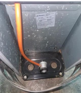 Estufa a gas Orbegozo HBF 90 Llama Azul