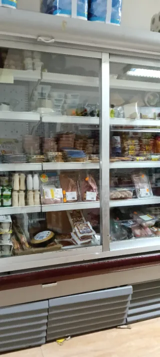 Mural de frío expositor refrigerado